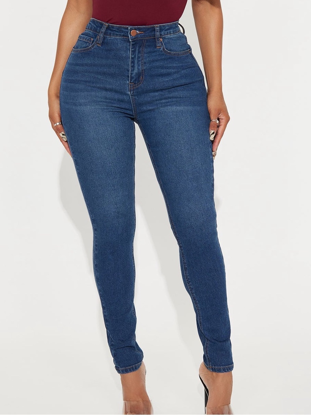 Fashion Nova Indigo Blue Women's Denim Jeans